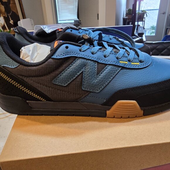 New Balance Numeric Men's 440 V2 Trail Low Terrarium Black Shoes Size 11 NEW - Picture 4 of 12